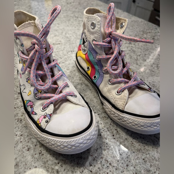 Unicorn Rainbow Converse Size 13 - Picture 2 of 16